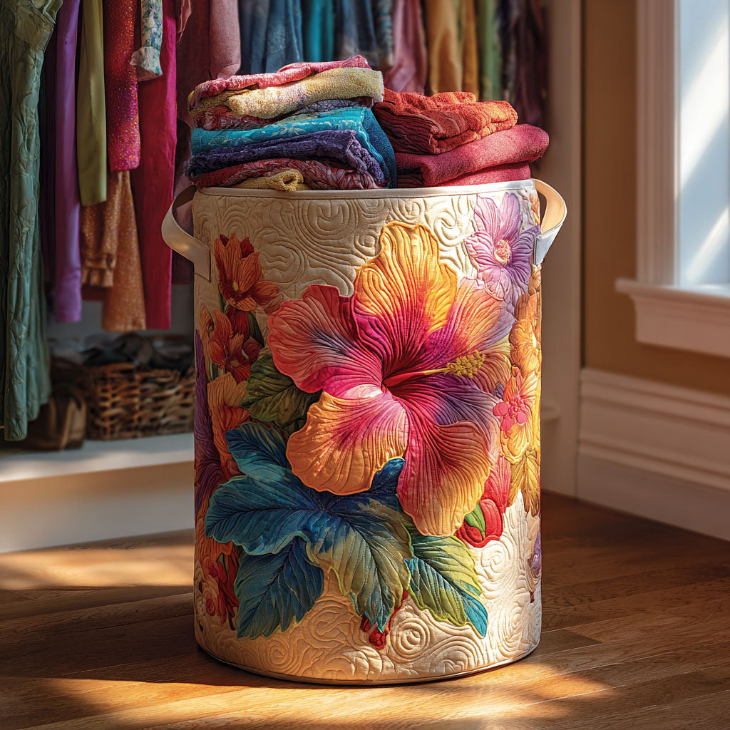 Panier à Linge Tropical Bloom