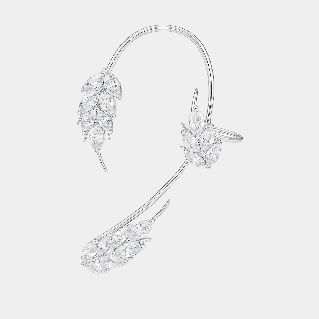 Rose | Ear cuff feuille