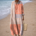 Aurélie | Robe Géométrique Élégante