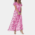 Camélia | Robe Glamoureuse Flatteuse pour le Ventre