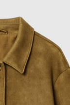 Floréanne | Veste décontractée élégante à col français avec manches longues