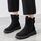 Bottes d'hiver imperméables en fourrure chaude pour femmes