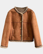 Adalswinde | Veste en daim synthétique pour femme