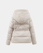 Amélyne | Veste d'hiver matelassée à capuche