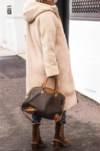 Aurianne | Manteau d’hiver long à capuche