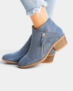 Romélyne | Bottines courtes en suède