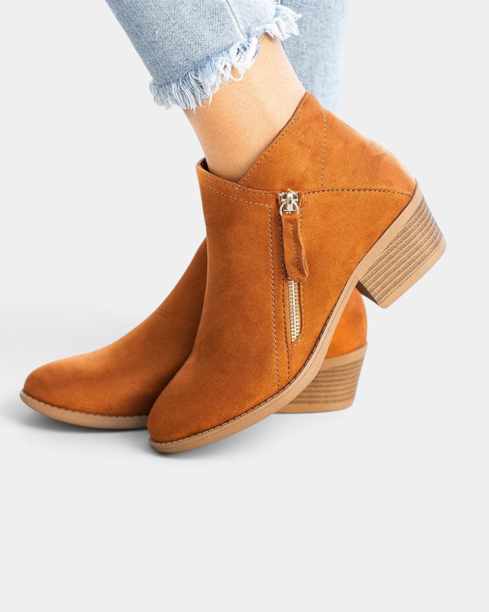 Romélyne | Bottines courtes en suède