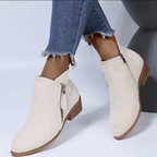 Bottines en Suède Courtes pour Femmes