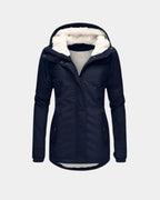 Maréline | Veste de pluie imperméable avec capuche pour femmes