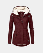 Maréline | Veste de pluie imperméable avec capuche pour femmes