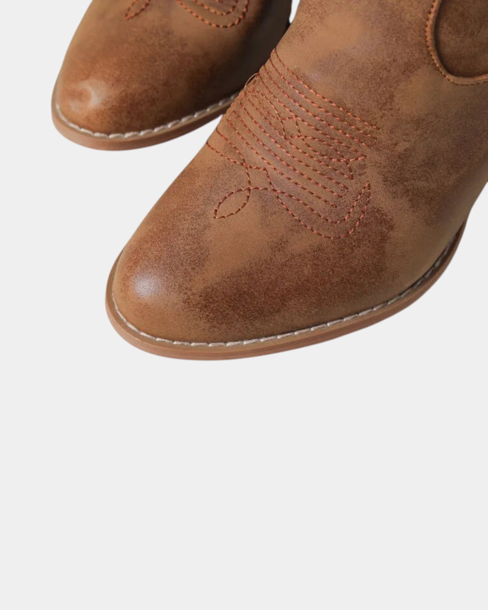 Valysia | Bottes de cowboy marron