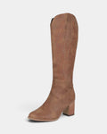 Valysia | Bottes de cowboy marron