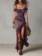 Giulia | Robe Maxi Boho Élégante