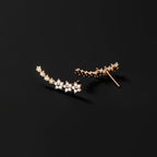 Éclore | Boucles d'oreilles intemporelles en fleurs
