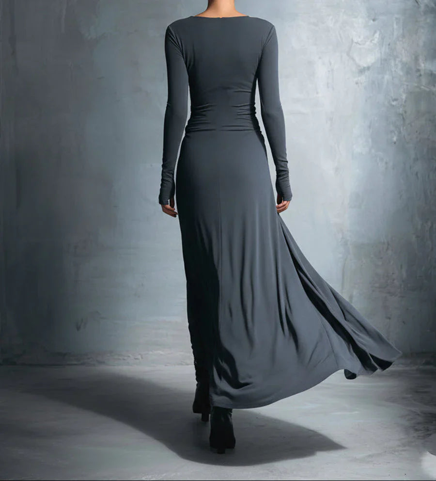Renee | Robe Maxi Drapée
