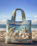 Sac à main artisanal matelassé "Tortue"