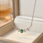 Émilie | Collier Émeraude