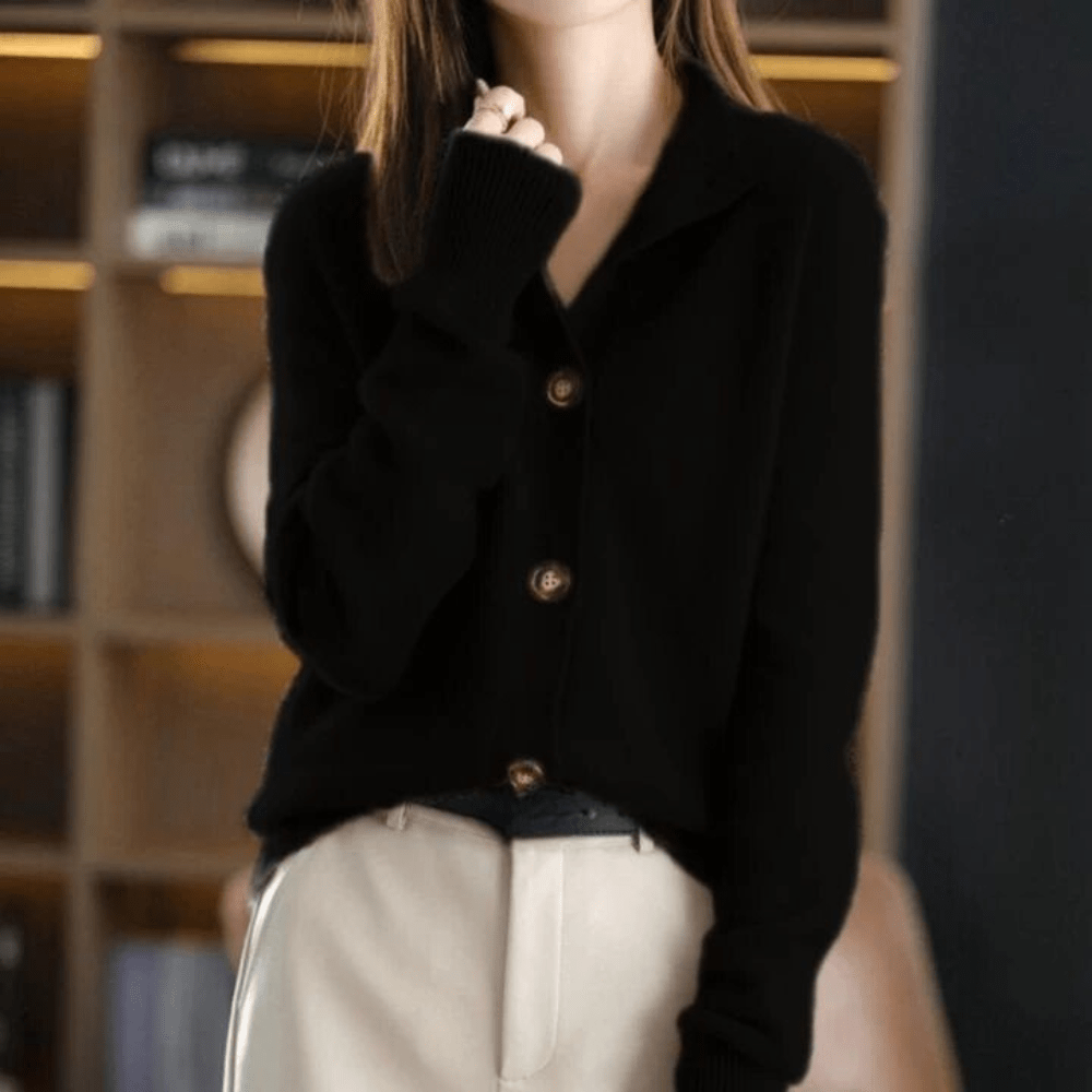 Annie | Gilet Chic En Cachemire