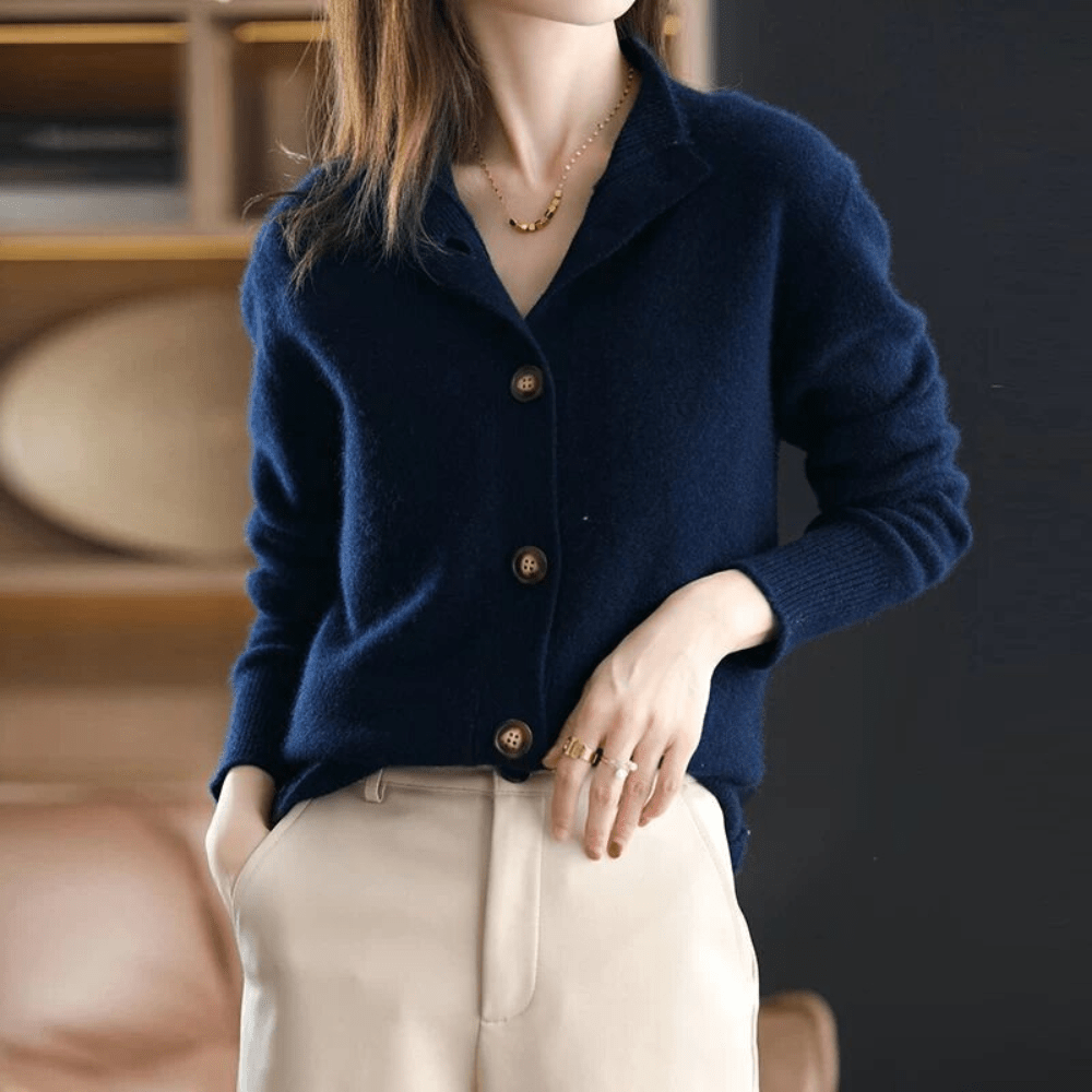 Annie | Gilet Chic En Cachemire