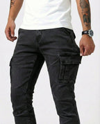 Jean | Pantalon Cargo Élastique