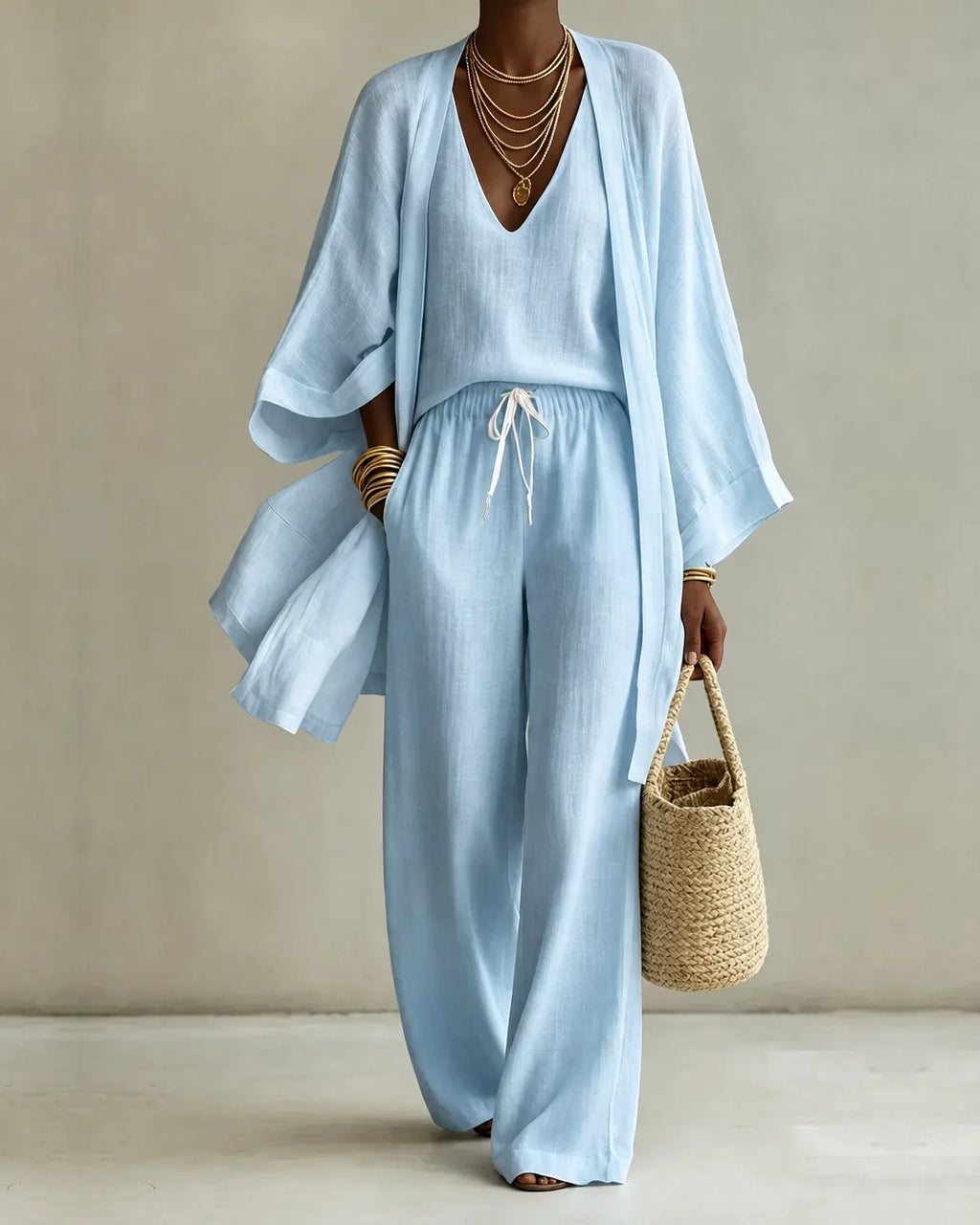 Tanisha | Ensemble de 3 pièces Look Lin