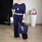 Ensemble de 3 Pièces avec Col Halter