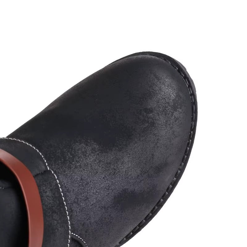 Zorélia | Bottes montantes avec semelles en caoutchouc antidérapantes