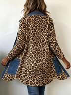 Lorena | Veste Longue en Léopard avec Jean