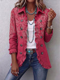 Adoration | Veste en Cachemire Rose avec Volants