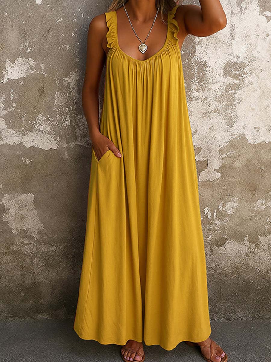 Nadjaa - Robe Longue Légère et Aérée
