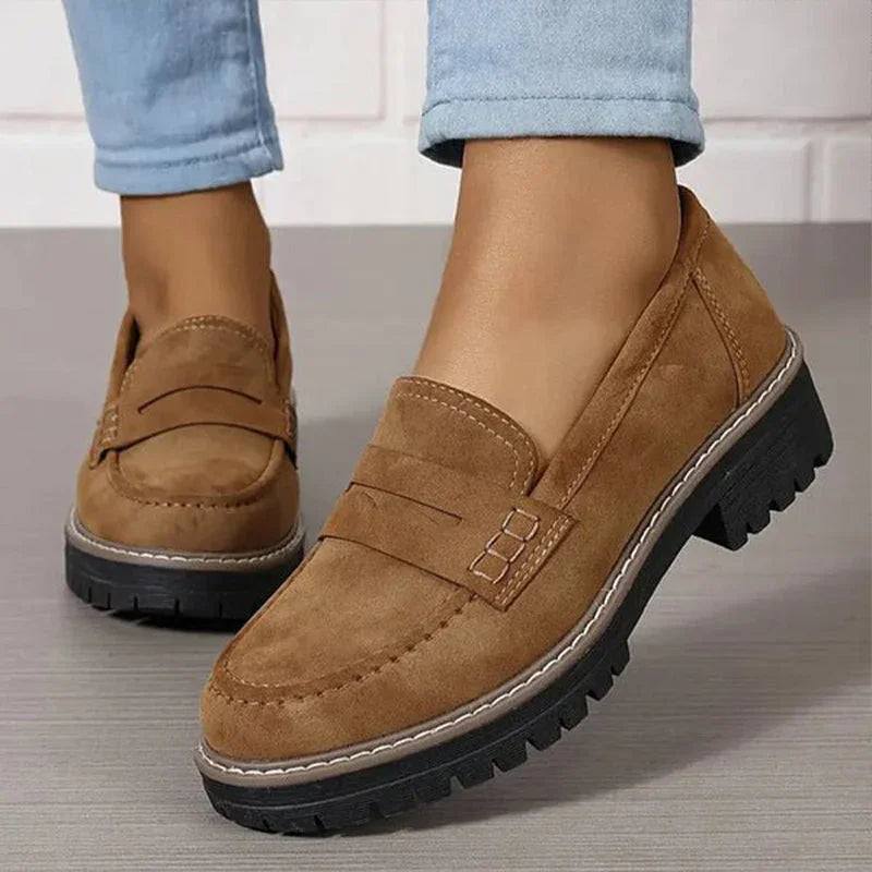 Ciela - Mocassins en Suède Élégants