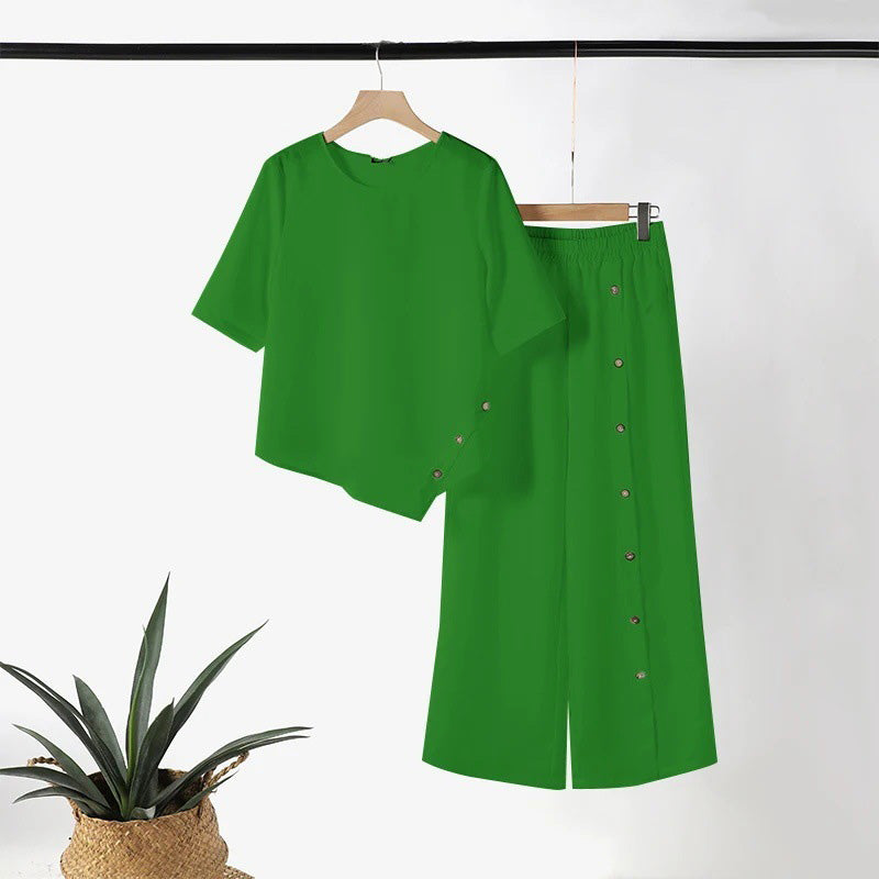 Liora™ — l'ensemble deux pièces en coton et lin