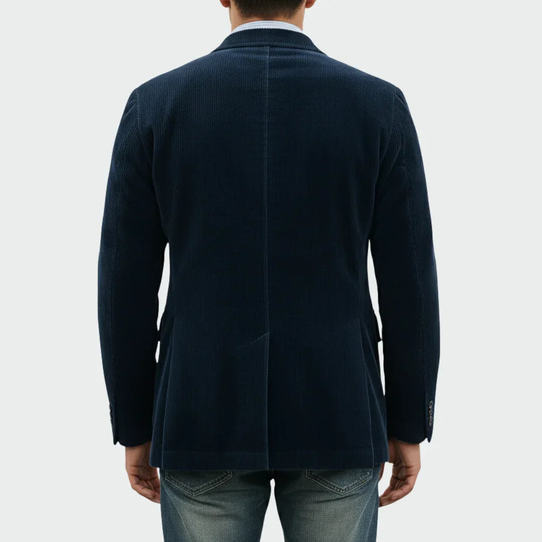 Tom - Ensemble complet de 2 pièces : Blazer et Gilet en Velours