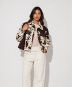 Belléa | Veste à motif vache